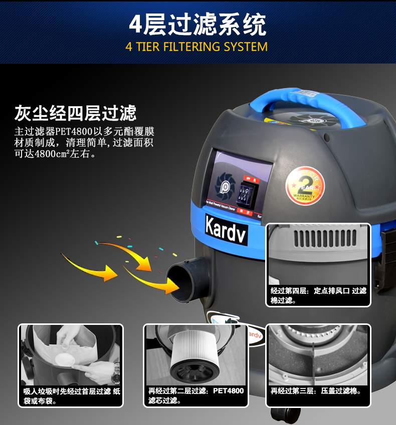 吸塵器DL-1020T產(chǎn)品圖2 吸塵器DL-1020T產(chǎn)品圖2